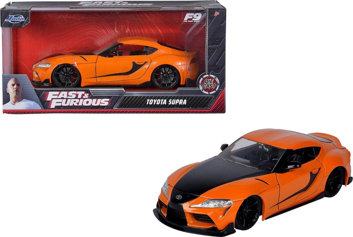 JADA Toys - Fast & Furious 2020 Toyota Supra 1:24 - Oranje