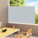 Maison Exclusive - Parasol rétractable, 200x314 cm, gris