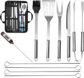 Set d'accessoires pour grill - acier inoxydable, outils de grill