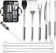 Set d'accessoires pour grill - acier inoxydable, outils de grill