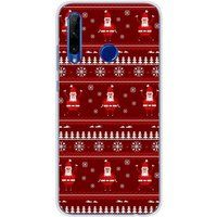 1001 coques Huawei Honor 20 Lite Bedrukt siliconen hoesje pull de noel santa