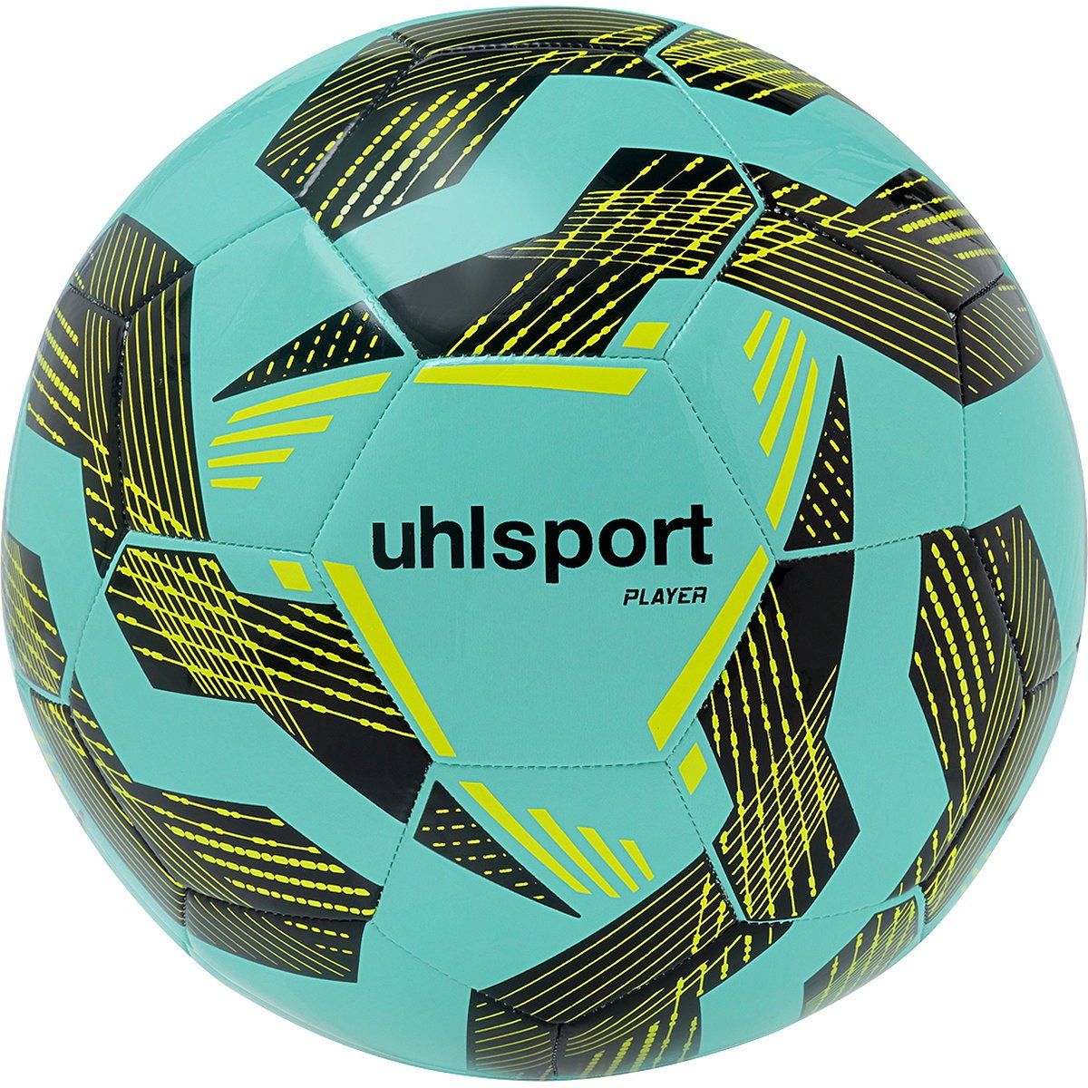 Uhlsport Player Trainingsbal - Groen / Zwart / Fluogeel | Maat: 5