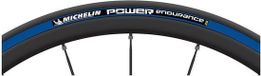 Michelin BUB Power Endurance 28x11/16 MI 25-622 Racefiets Buitenband Zwart/Blauw