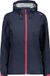 CMP Regenjas Fix Hood Dames Polyester Navy/rood Maat 46