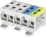 Ouneva Group VC05-0012 Verdeelblok Schroeven Grijs, Blauw, Geel-groen 1 stuk(s)
