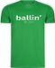 Merkloos / Sans marque Fashion Deals Trading B.V. Heren Tee SS met Ballin Est. 2013 Regular Fit Shirt Print - Groen - Maat XXL