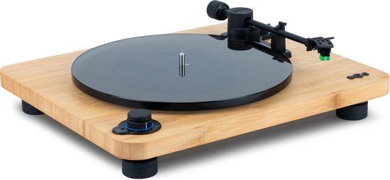 The House Of Marley House of Marley Stir It Up Lux Bluetooth Turntable - Bamboo Wood - Brown/Black