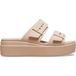 Crocs Brooklyn Buckle Low Wedge Platform Dames