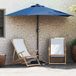 Prolenta Maison Exclusive Tuinzonneparasol, 294 x 150 x 224 cm, polyester en staal
