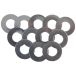 A2Z Rvs-Spacer 0,25Mm (Joint de 12 pièces)