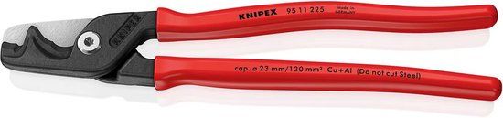 Knipex 95 11 225 Kabelschaar Stepcut XL - 120mm - Combinatietang