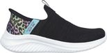 Skechers Ultra Flex 3.0 - Lage Sneakers - Kinderen - Zwart/Multicolour