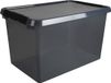 Sunware Comfort Line boîte de rangement 62L - 60x40x34 cm - Transparent/Gris