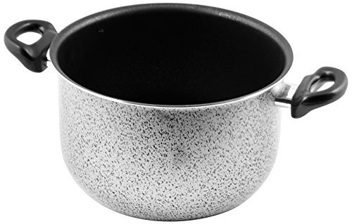 Home Salt N'Pepper anti-aanbakpan, aluminium, 20,7 liter, zwart/grijs, 26 cm
