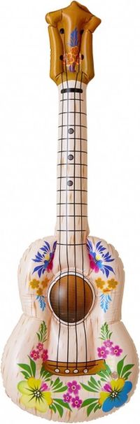 Widmann Guitare gonflable multicolore