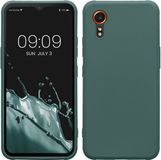 kwmobile telefoonhoesje geschikt voor Samsung Galaxy Xcover7 - Back cover in blauwgroen