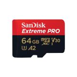SanDisk Extreme PRO 64GB microSDXC - 200MB/s Read, Class 10, UHS-I, A2