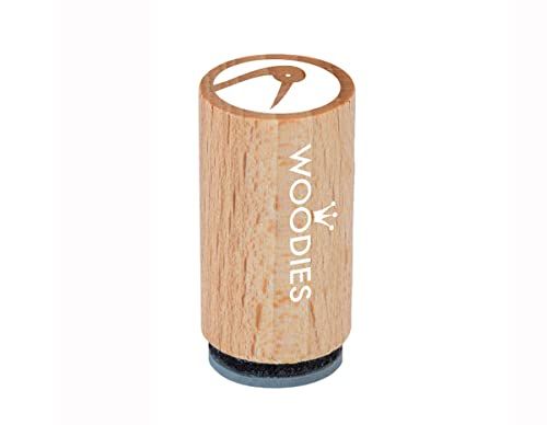 Houten ministempel - 15 x 25 mm