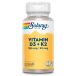 Solaray Vitamine D3 + K2 - 60 VegCaps