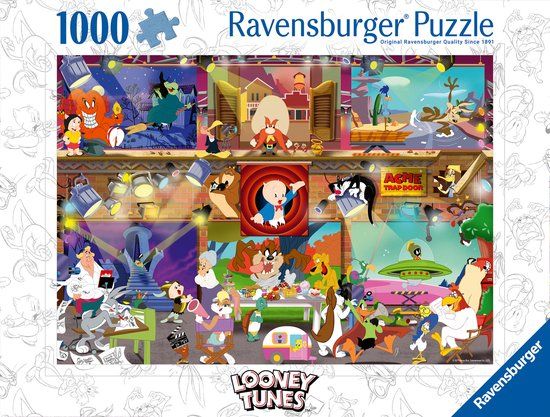 Ravensburger Looney Tunes Studio 1000 stukjes puzzel