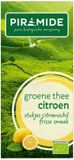 Piramide Groene Thee Bio Citroen - 6 x 20 stuks