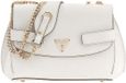 GUESS Serenova Convertible Xbody Flap Bag Cream White
