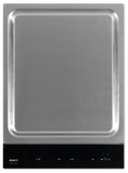 NOVY Teppan Yaki - 2 Zone Induction Cooktop - Black/Stainless Steel