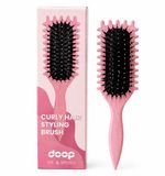 doop - Me & Brush Curly Hair Styling Brush Roze
