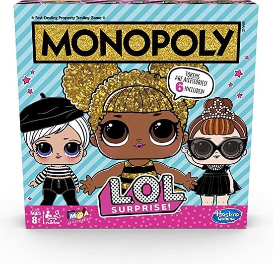 Monopoly L.O.L. Surprise Edition Board Game