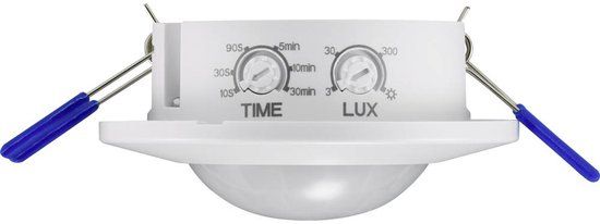 Renkforce RF-4216078 PIR-bewegingsmelder Inbouw (in muur of meubel), Oppervlakmontage 360 ° Relais Wit IP20