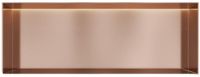 Hotbath &More Inbouwnis - 30 x 80 x 10 cm - Frameless - met LED-verlichting - Geborsteld Koper PVD