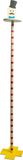 BS® Balans Bob - FSC Hout - Jeu d'équilibre - Jouets d'extérieur - Zwart, Blauw, Bruin, Geel, Rood