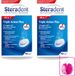Steradent 2 x Nettoyant pour prothèses dentaires contre la plaque dentaire et le tartre 90 comprimés emballage en vrac