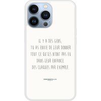 Apple Bedrukt siliconen hoesje compatibel met iPhone 13 Pro Citation 01