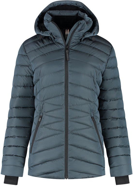 Kjelvik Yvon Dames Outdoorjas - Blue - Size 46 - Herfst/Winter 2025