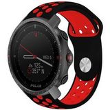 Strap-it Polar Bracelet sport Polar Grit X Pro (noir/rouge)