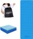 Shenzhen Haorui Industrial Technology Co., Ltd. Tapis de fitness pliable - Tapis de gymnastique antidérapant en TPE pour le voyage et le sport - yoga pilates gym entraînement à domicile - gris.