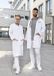 Karlowsky Ladies Workcoat Modern-Shape Stand-Up collar KY165 - White - 46