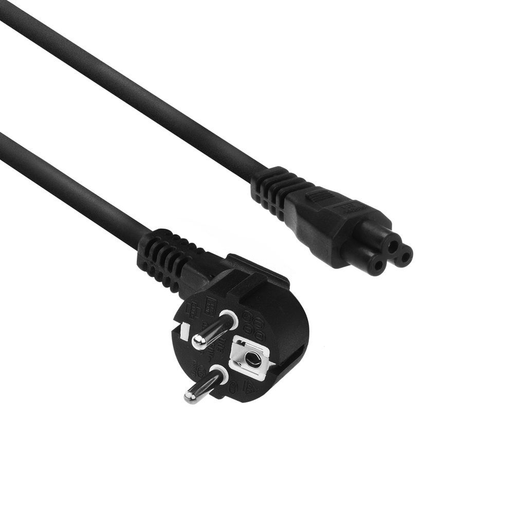 ACT AC3310 Power Cable - CEE7/7 to C5 - 2m - Black