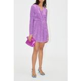 Stine Goya Robe Noelia Cache-cœur Courte Orchid