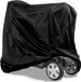 Shenzhen Haorui Industrial Technology Co., Ltd. Housse de rangement noire, imperméable et résistante à la pluie pour scooter de mobilité pour personnes âgées