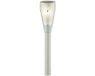 Lumineo spot de jardin - piquet - argent - à énergie solaire - 32 cm