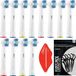 Oral-B opzetborstels, 12 pièces, 3D White