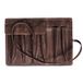 Vulpenhouder Lederen Fountain Pen Case (Houds 6 Pens) – Handgemaakte Fountain Pen Pouch w/Stevige Strap & Fold Over Flap – Secured Wrap Leather Pouch met Twee Open End Pockets voor Over-Size of Extra Lange Pennen