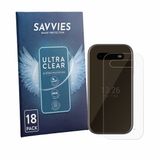 Savvies - Screenprotector voor HMD 2660 Flip 4G (Achterkant) - Folie Beschermfolie transparant 18 Stuks
