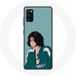 Maniacase Hoesje voor Samsung Galaxy s20 Inktvis spel Kang Sae Byeok Fanart gezicht tekening