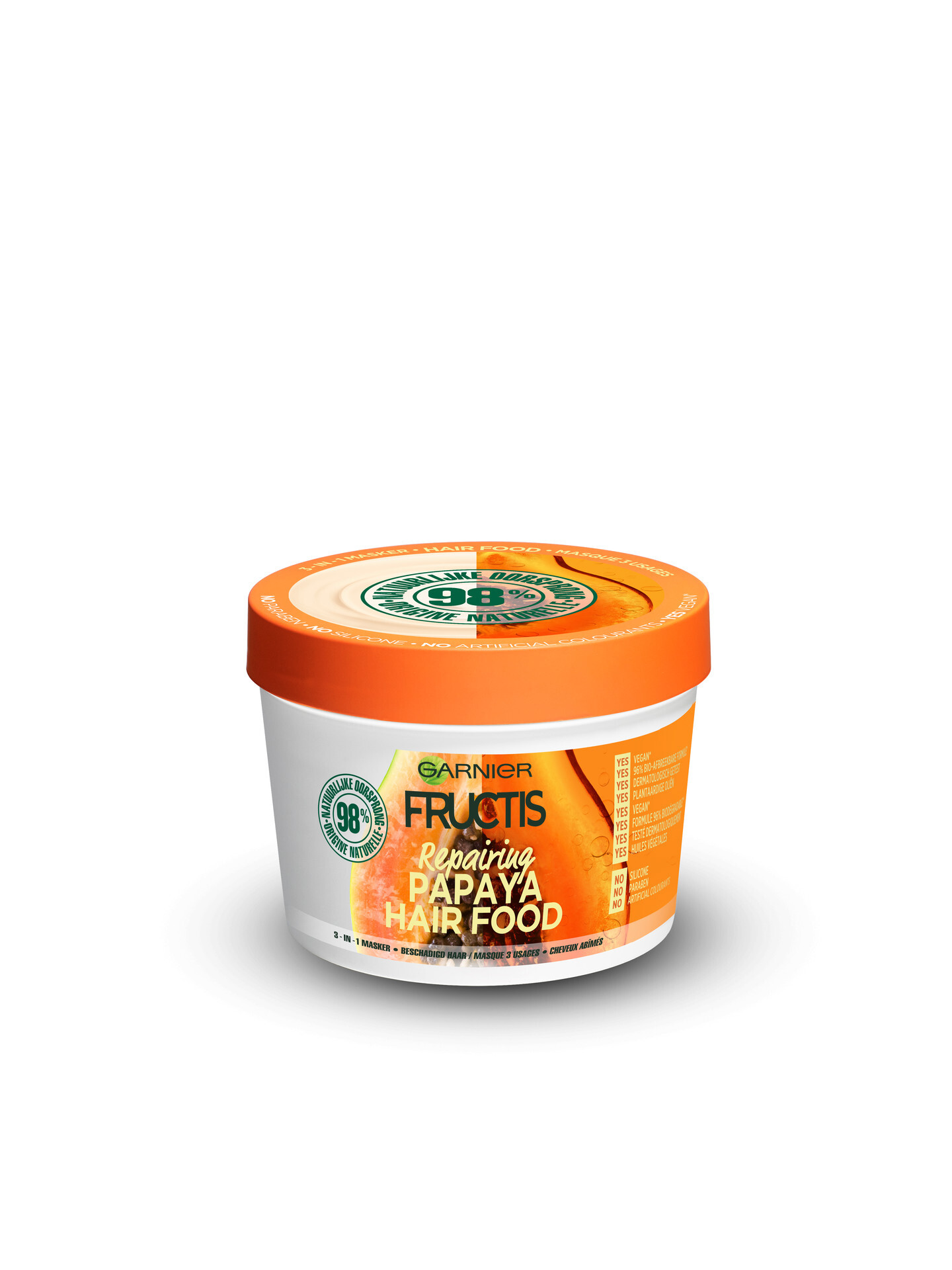Garnier Fructis Hairfood  Papaya- Masker 390ML