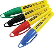 Markeerstift Mini Zwart/Rood/Groen/Blauw