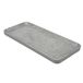 4 Asami Ware 4-delige rechthoekige dienbladen set, 28,5 x 12 x 2 cm, cementlook melamine