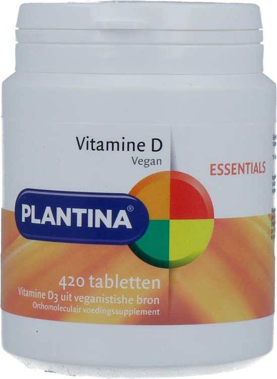 Plantina Vitamine D 600 IE Tabletten 420st